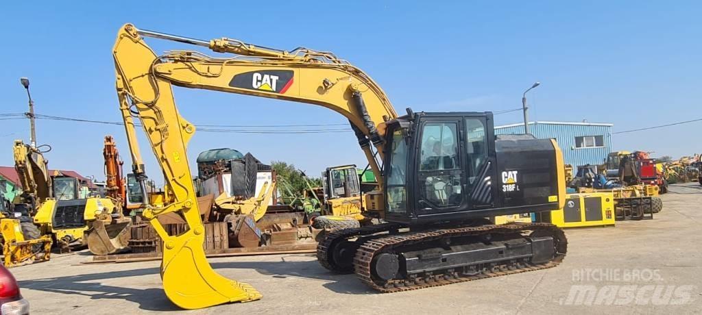 CAT 318FL Crawler excavators