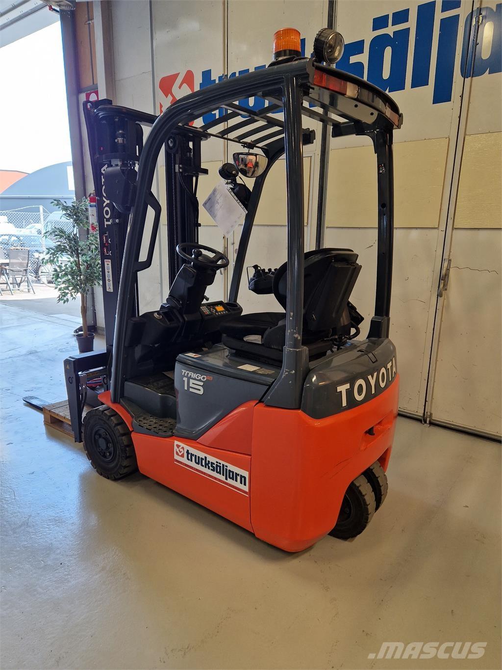 Toyota 8FBE15T Electric forklift trucks