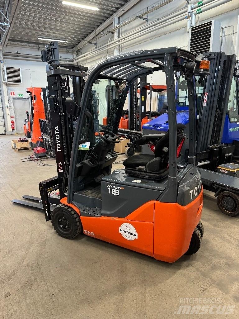 Toyota 8FBEK18T Electric forklift trucks