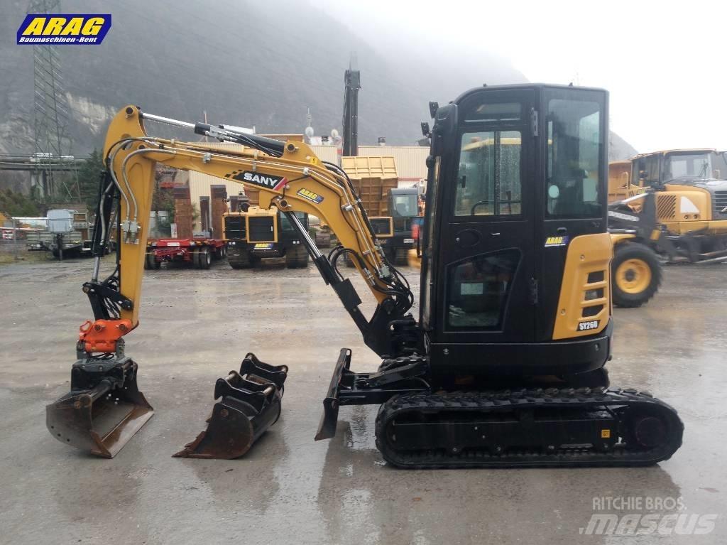Sany SY 26 U Mini excavators < 7t (Mini diggers)