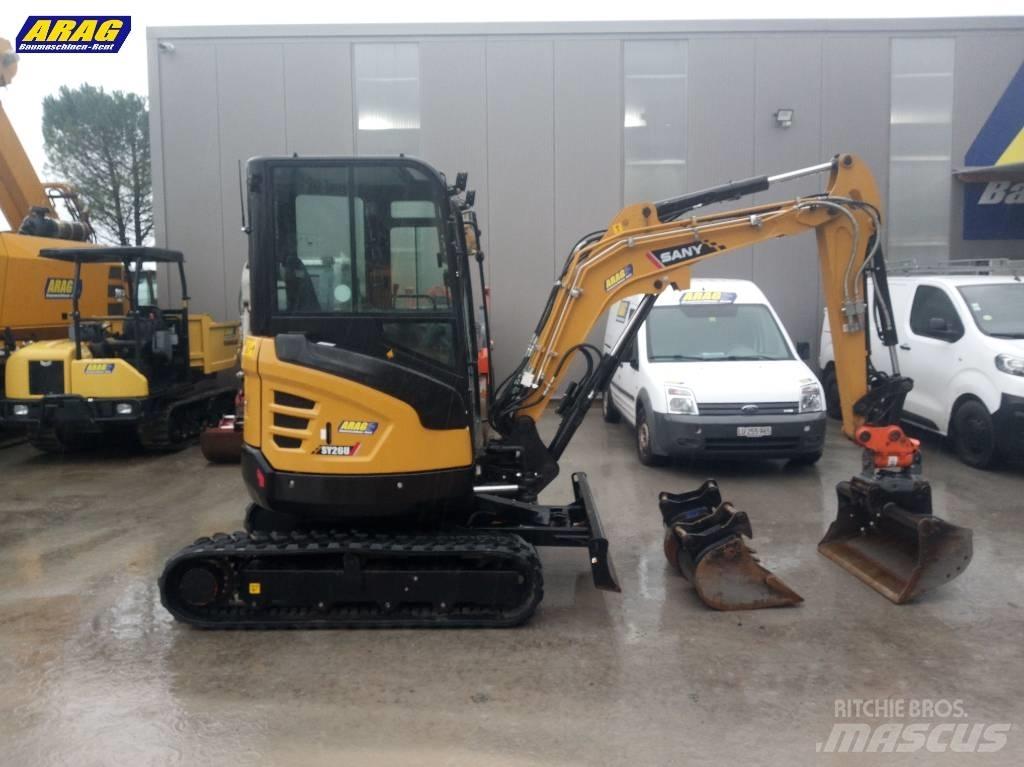 Sany SY 26 U Mini excavators < 7t (Mini diggers)