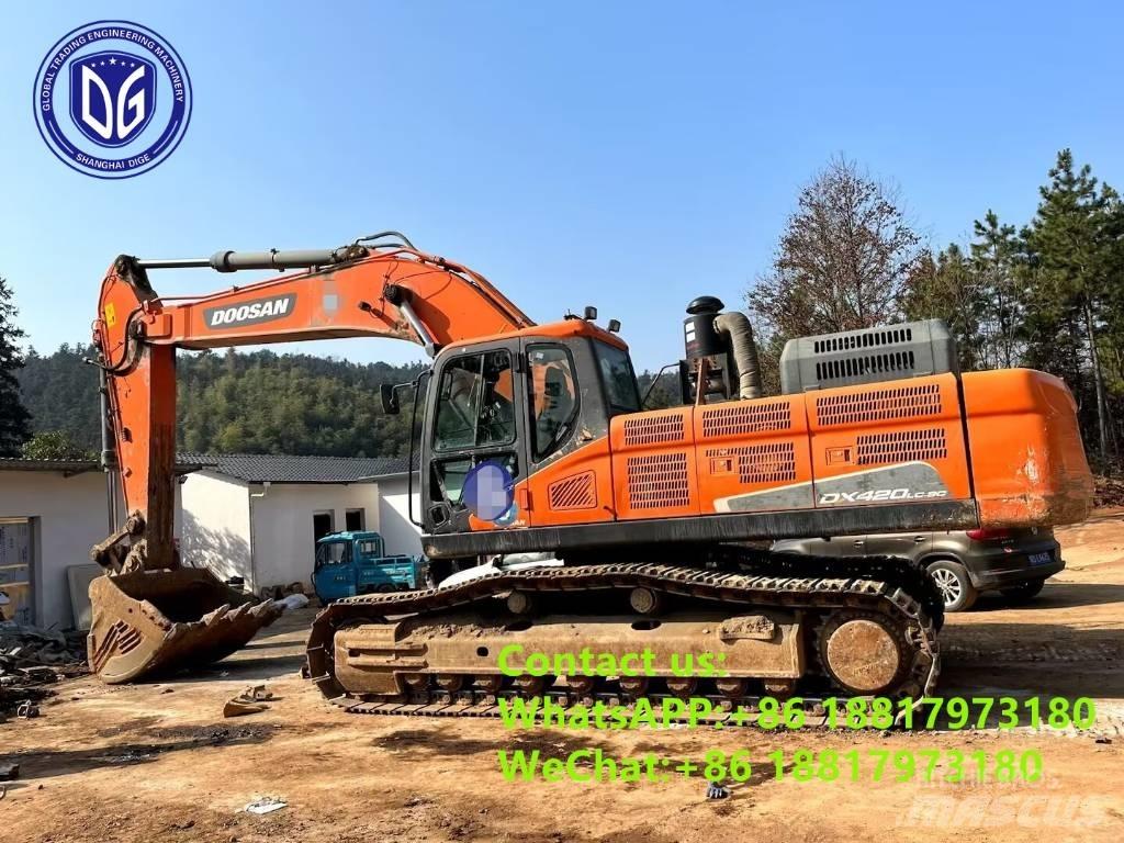 Doosan DX 420 LC Crawler excavators