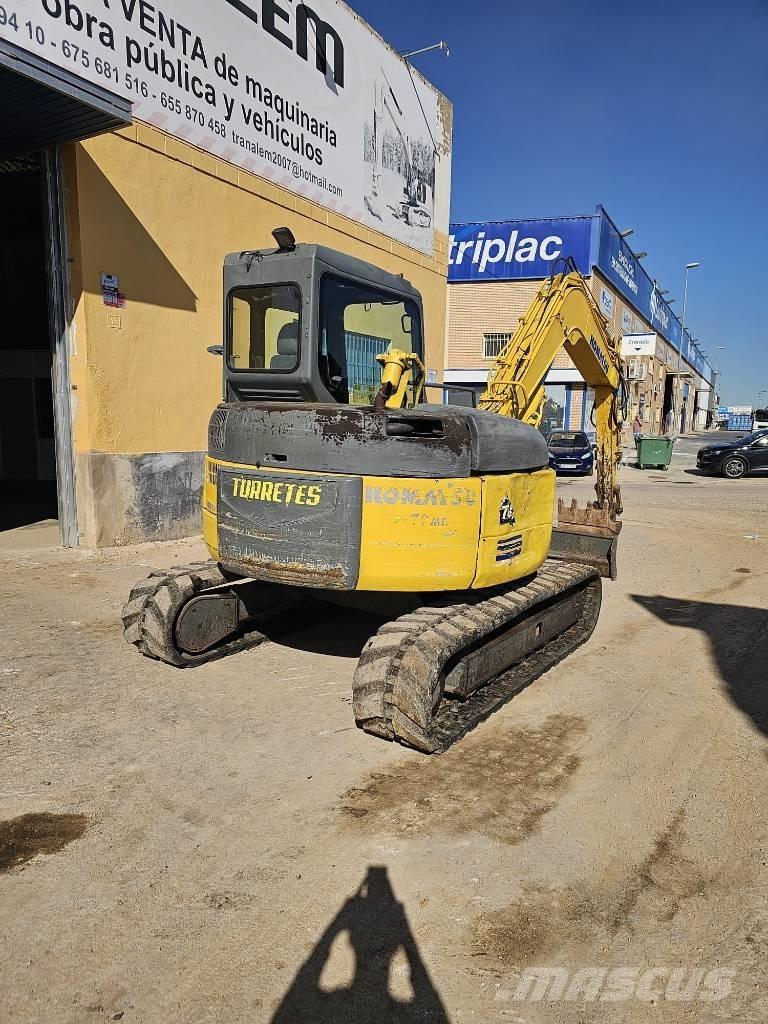 Komatsu PC 78 MR Mini excavators  7t - 12t
