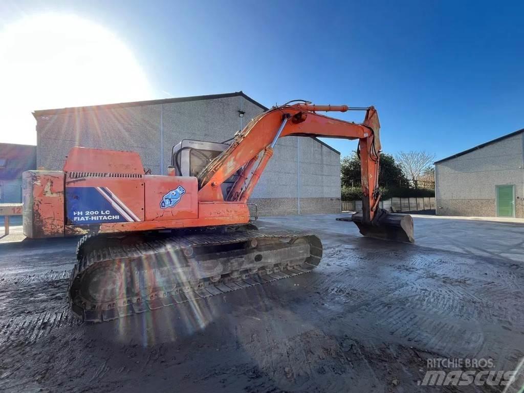 Fiat Hitachi LC200 Crawler excavators