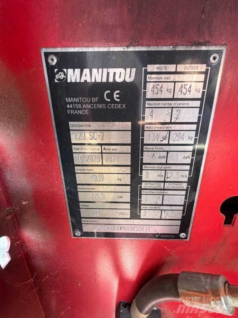 Manitou SC 120 Scissor lifts