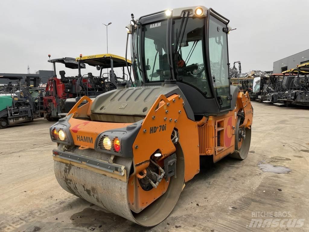 Hamm HD+ 70I VV Twin drum rollers