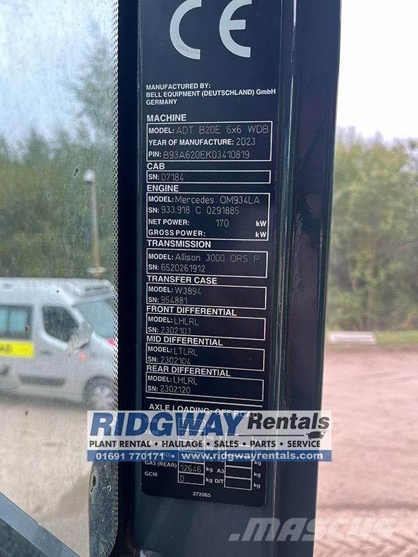 Bell B 20 Articulated Haulers