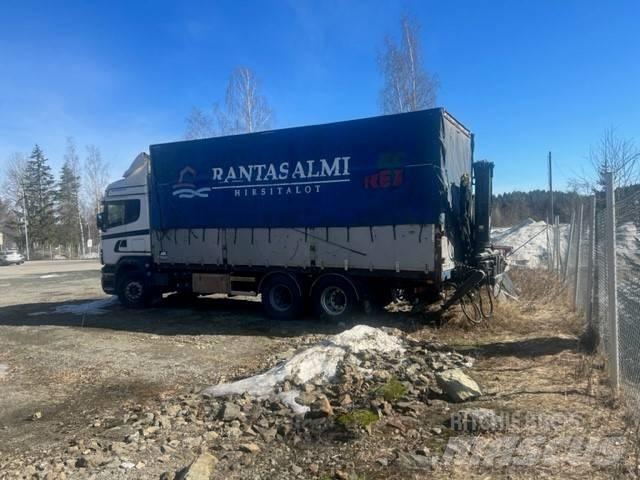 Scania R 12 LB Curtain sider trucks