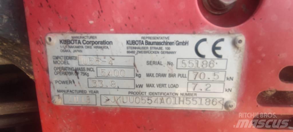Kubota U 55-4 Mini excavators < 7t (Mini diggers)
