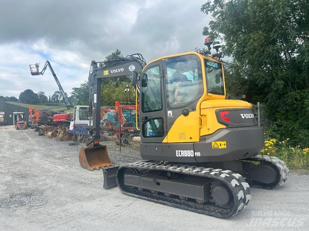 Volvo ECR88D PRO Mini excavators  7t - 12t
