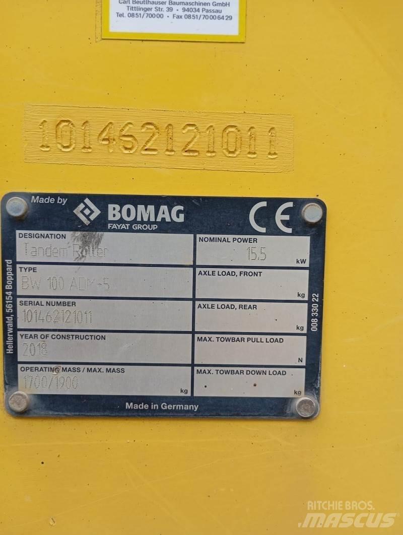 Bomag BW 100 ADM-5 Plate compactors