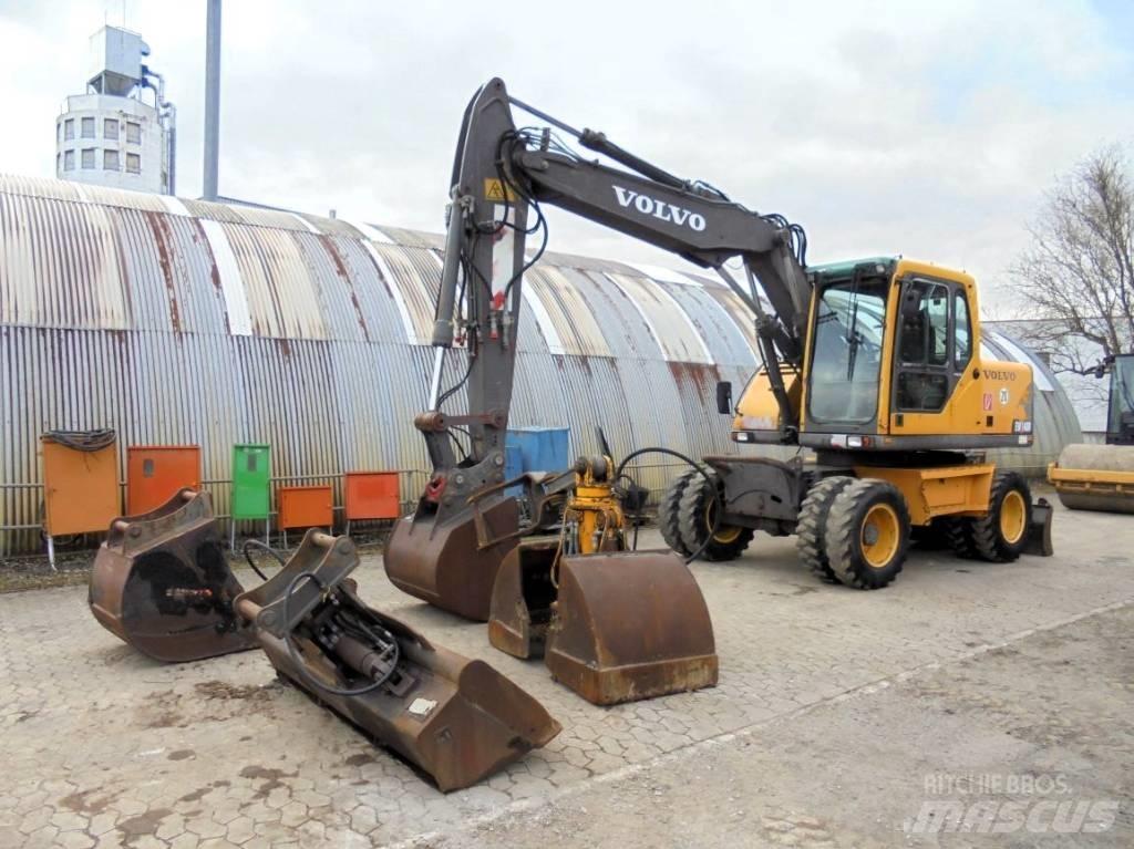 Volvo EW 140 B Wheeled excavators
