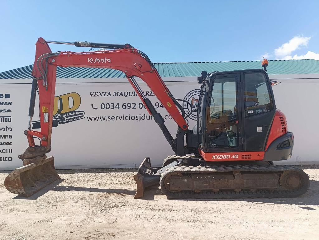 Kubota KX 080-4 Mini excavators  7t - 12t
