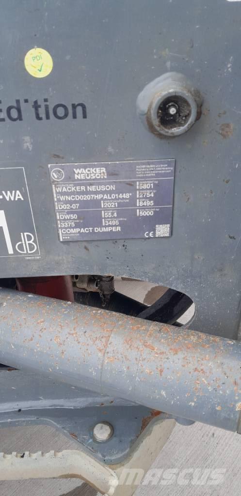 Wacker Neuson DW 50 Site dumpers