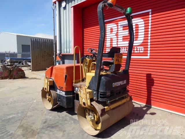 CAT CB 224 D Twin drum rollers