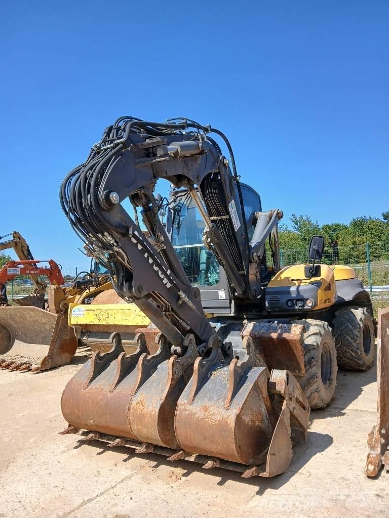 Mecalac 12 MTX Wheeled excavators
