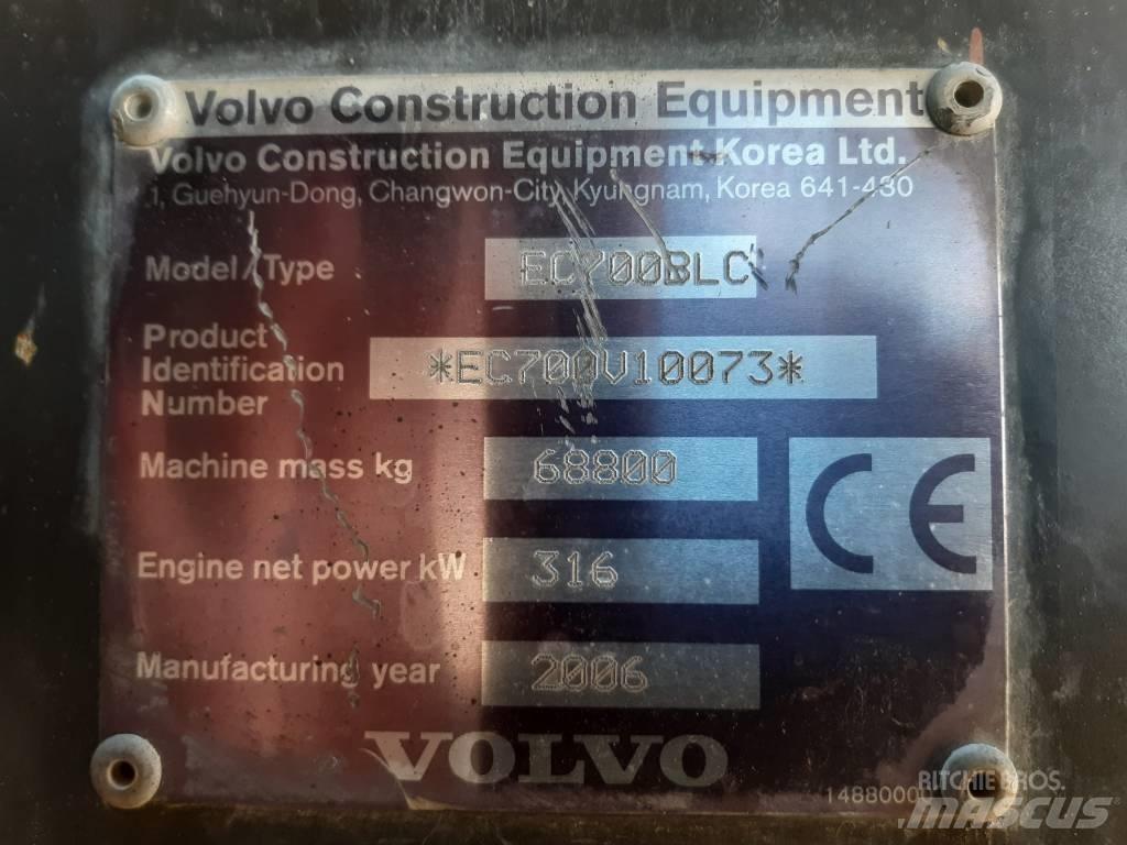 Volvo EC 700 B LC Crawler excavators