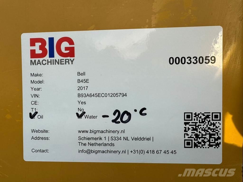 Bell B45E Articulated Haulers