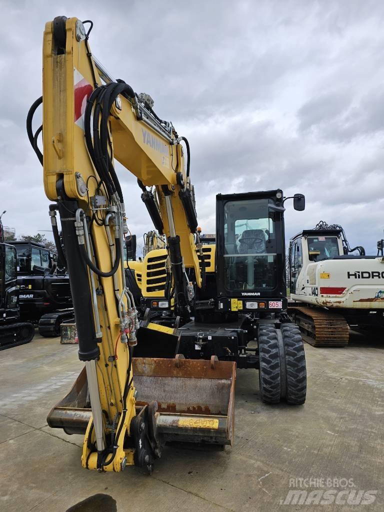 Yanmar B 95 W Wheeled excavators