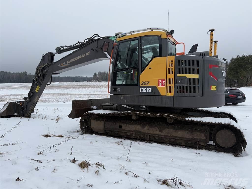 Volvo ECR 235EL Crawler excavators