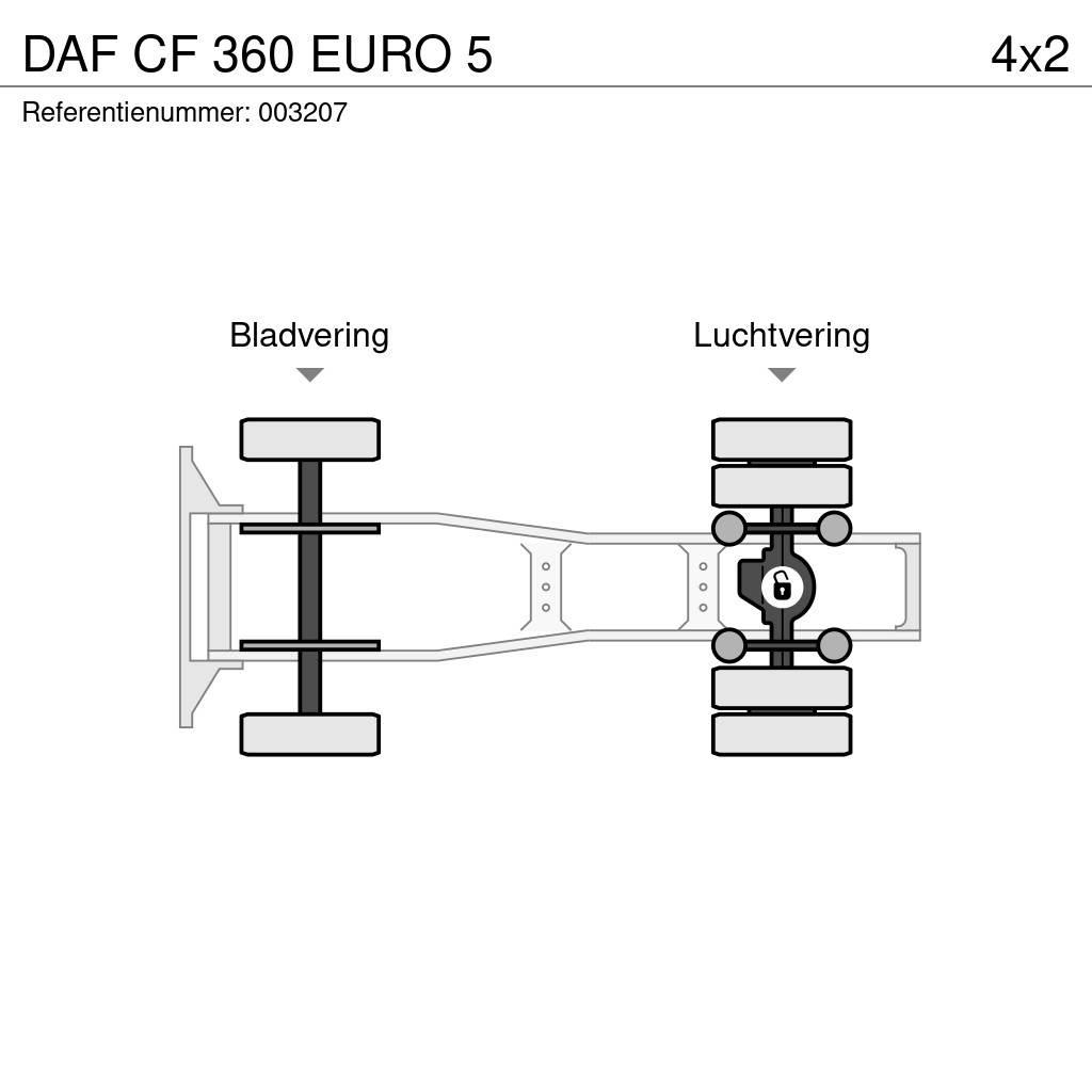 DAF CF 360 EURO 5 Prime Movers