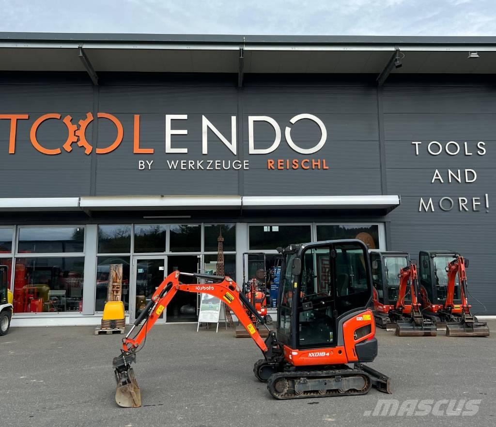 Kubota KX 018-4 Mini excavators < 7t (Mini diggers)