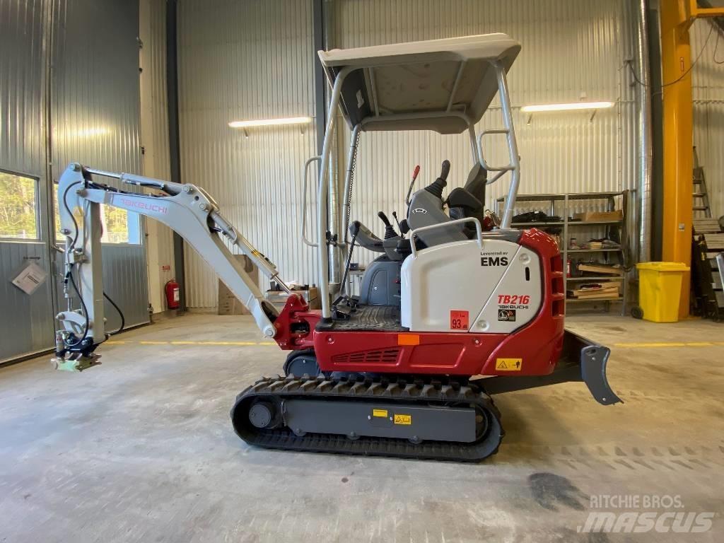 Takeuchi TB 216 A Mini excavators < 7t (Mini diggers)