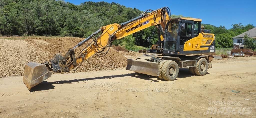 Hyundai HW 160 Wheeled excavators