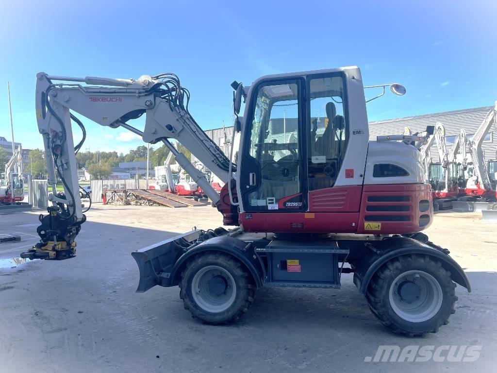 Takeuchi TB 295 W Wheeled excavators