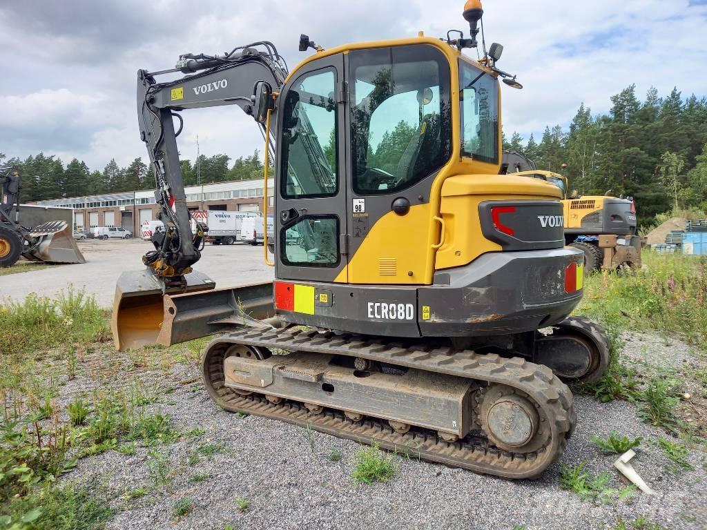 Volvo ECR 88 D Mini excavators  7t - 12t