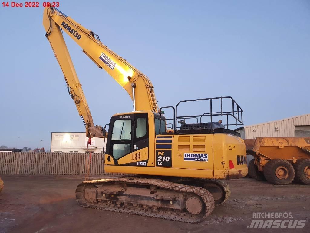Komatsu PC210LC Long reach excavators