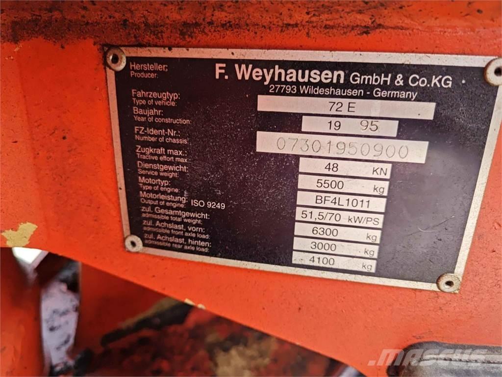 Atlas 72E Wheel loaders