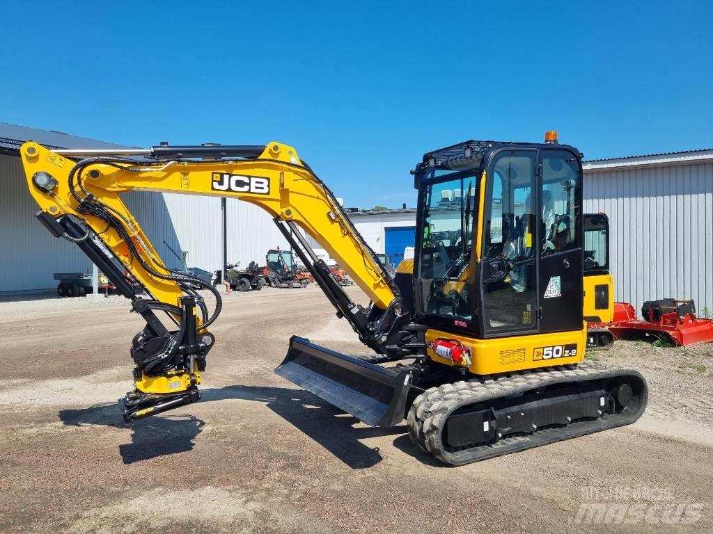 JCB 50Z-2,  Omg.lev! Mini excavators < 7t (Mini diggers)