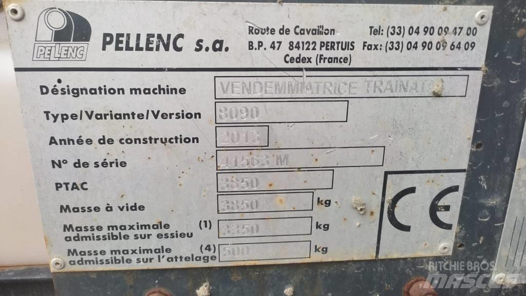 Pellenc 8090 Grape harvesting machines
