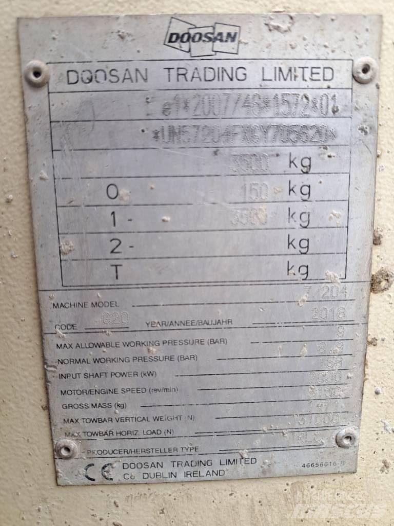 Doosan 7/204 Compressors