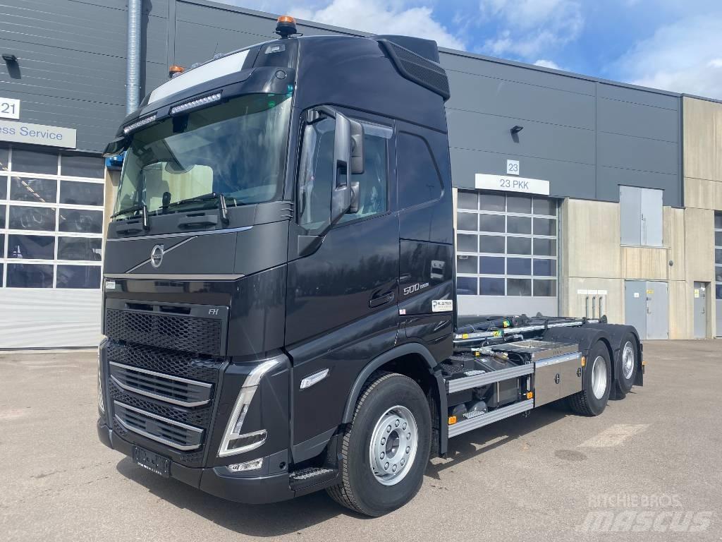 Volvo FH 500 Hook lift trucks