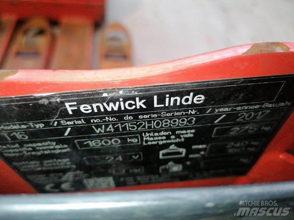 Linde T16 Low lifter