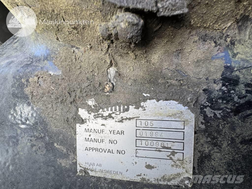 Volvo FL 614 Truck mounted cranes