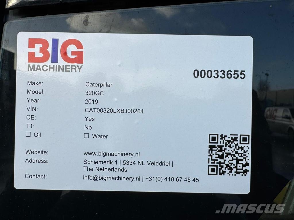 CAT 320GC Special excavators