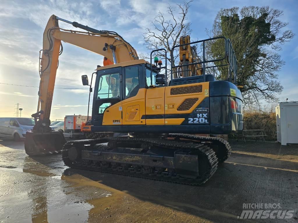 Hyundai HX220L Crawler excavators