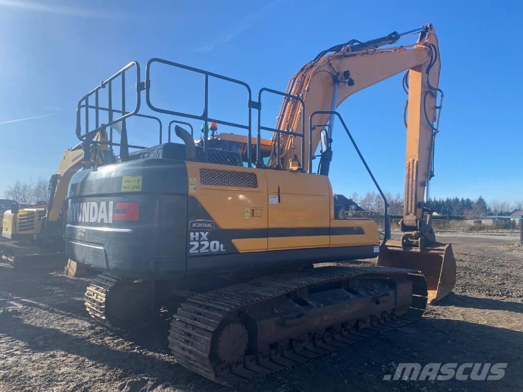 Hyundai HX220L Crawler excavators