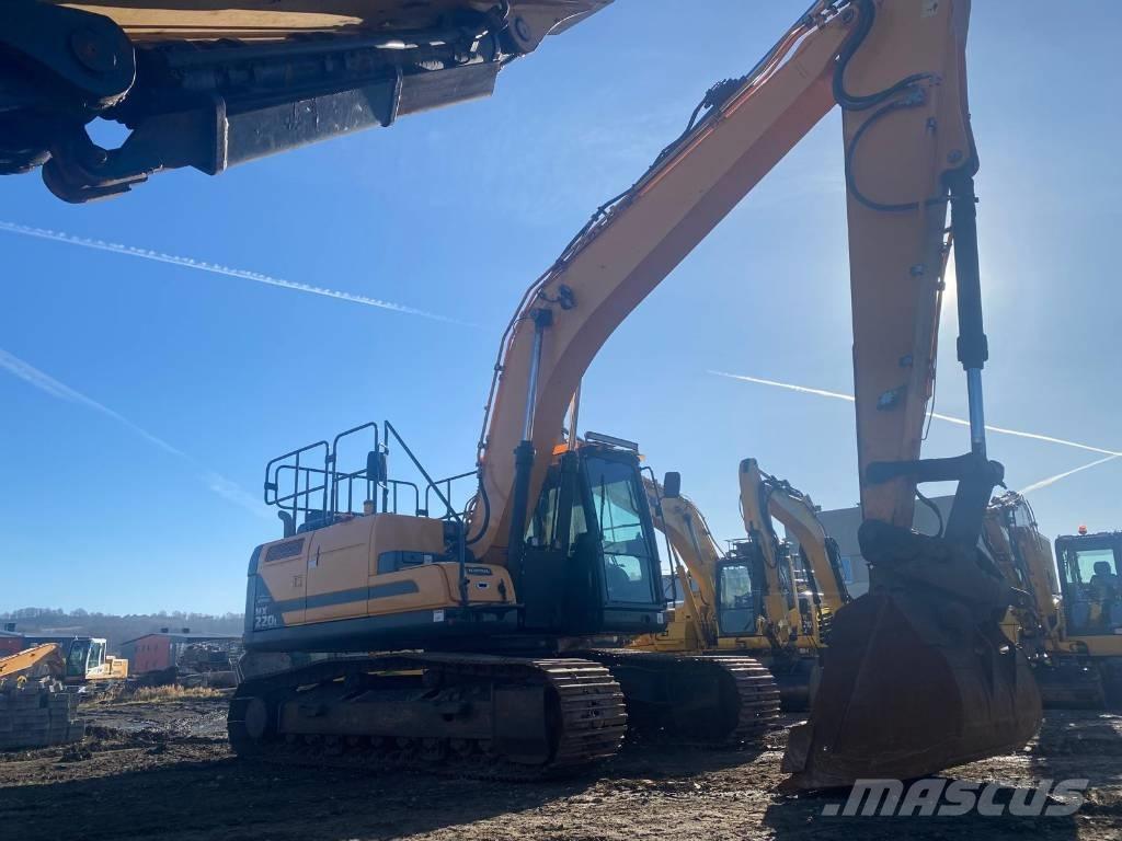Hyundai HX220L Crawler excavators