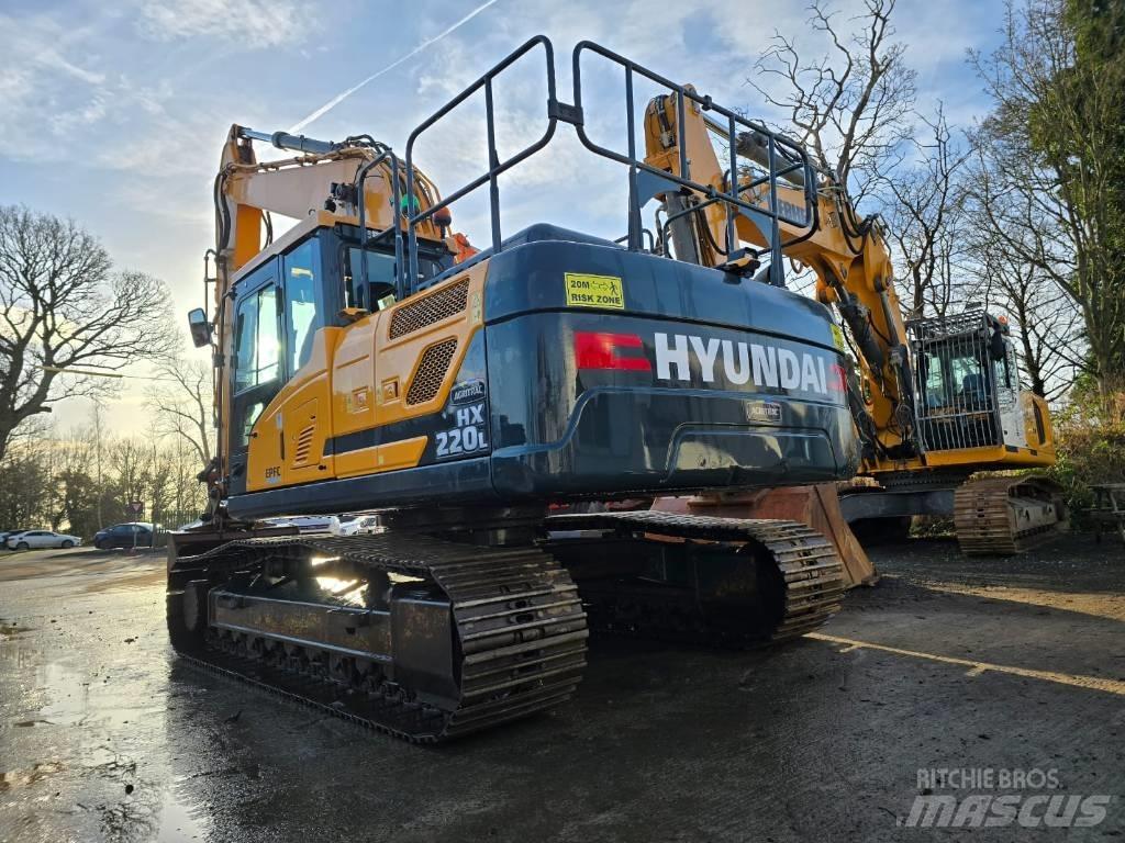 Hyundai HX220L Crawler excavators