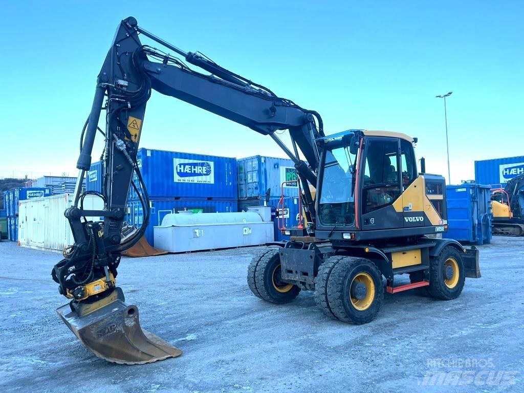 Volvo EWR 150 E !!SOLD!! Wheeled excavators