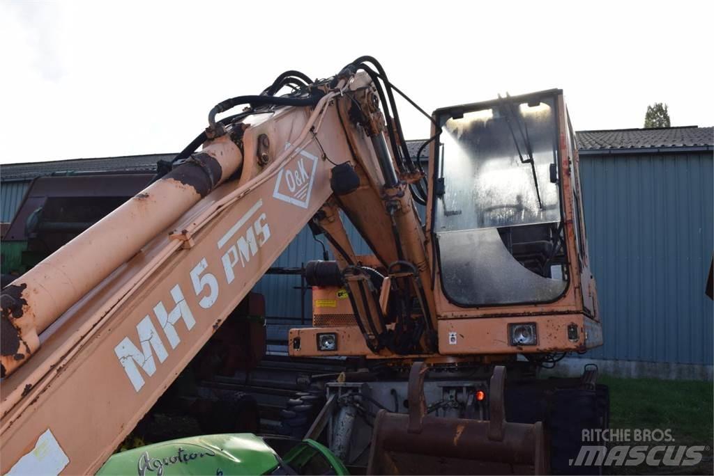 O&K MH 5 Wheeled excavators