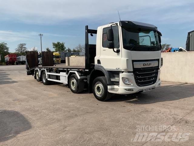DAF CF 450 Beavertail Flatbed / winch trucks