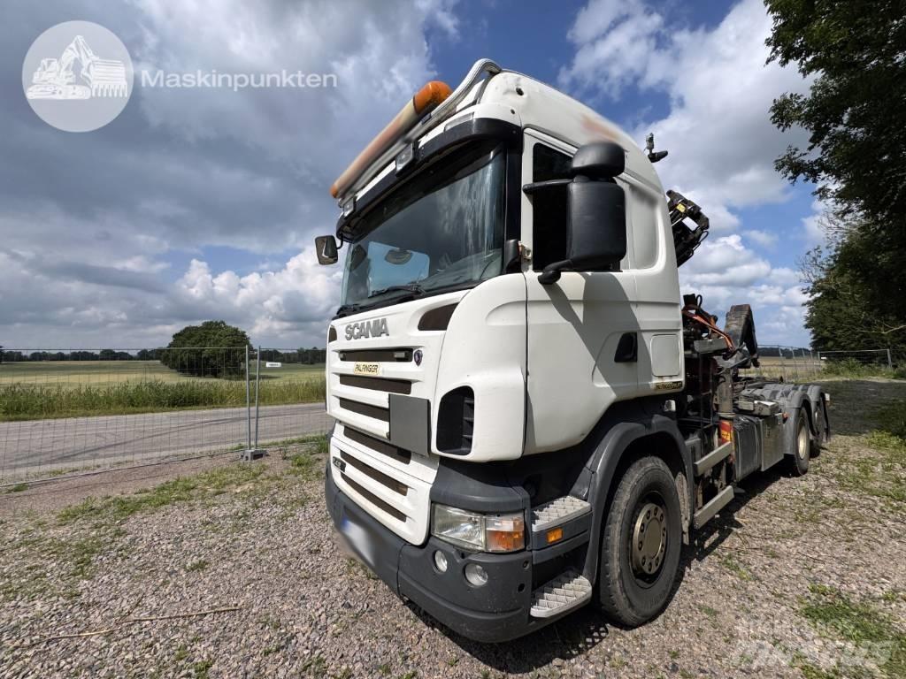 Scania R 420 LB Truck mounted cranes