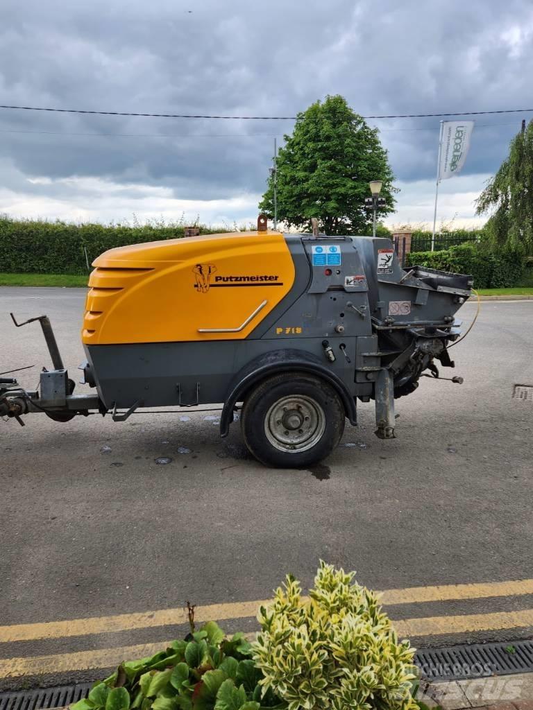 Putzmeister P 718 Screed pumps