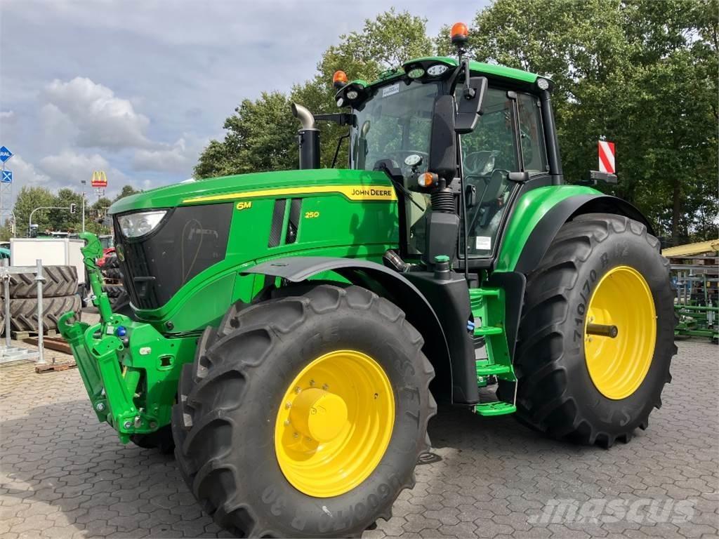 John Deere 6M250 Tractors