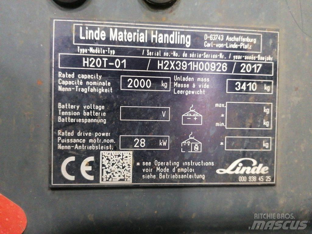 Linde H20T-01 LPG trucks